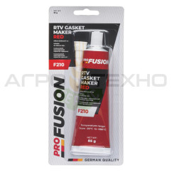 Силіконовий герметик червоний FUSION F210 / 85г