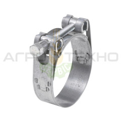 Хомут гвинтовий, посилений 73-79мм / Wurth 