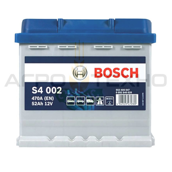 Bosch 52, Bosch S4 002, акумулятор Bosch S4 002, купити акумулятор Bosch S4 002, акумулятор Bosch 52, купити акумулятор Bosch 52, Бош 52, акумулятор Бош 52, купити акумулятор Бош 52, Bosch 52 470