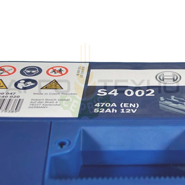 Bosch 52, Bosch S4 002, акумулятор Bosch S4 002, купити акумулятор Bosch S4 002, акумулятор Bosch 52, купити акумулятор Bosch 52, Бош 52, акумулятор Бош 52, купити акумулятор Бош 52, Bosch 52 470