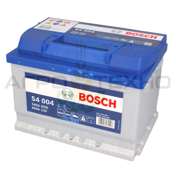 Bosch 60 Ah 540 A / S4 004 Bosch 60, Bosch S4 004, акумулятор Bosch S4 004, купити акумулятор Bosch S4 004, акумулятор Bosch 60, купити акумулятор Bosch 60, Бош 60, акумулятор Бош 60, купити акумулятор Бош 60, Bosch 60 540