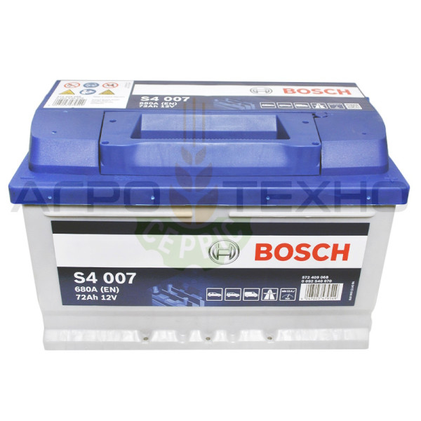 Bosch 72 Ah 680 A / S4 007 Bosch 72, Bosch S4 007, акумулятор Bosch S4 007, купити акумулятор Bosch S4 007, акумулятор Bosch 72, купити акумулятор Bosch 72, Бош 72, акумулятор Бош 72, купити акумулятор Бош 72, Bosch 72 680