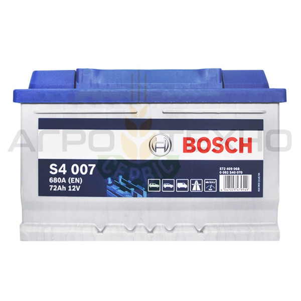 Bosch 72 Ah 680 A / S4 007 Bosch 72, Bosch S4 007, акумулятор Bosch S4 007, купити акумулятор Bosch S4 007, акумулятор Bosch 72, купити акумулятор Bosch 72, Бош 72, акумулятор Бош 72, купити акумулятор Бош 72, Bosch 72 680