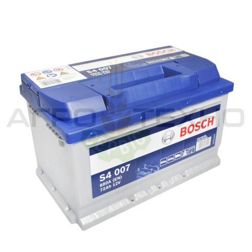 Bosch 72 Ah 680 A / S4 007 Bosch 72 Ah 680 A / S4 007