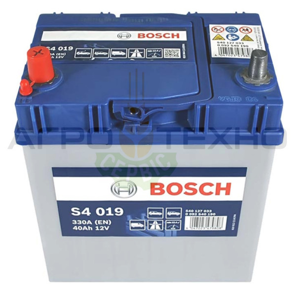 Bosch 40, Bosch S4 019, акумулятор Bosch S4 019, купити акумулятор Bosch S4 019, акумулятор Bosch 40, купити акумулятор Bosch 50, Бош 50, акумулятор Бош 40, купити акумулятор Бош 40, Bosch 40 330