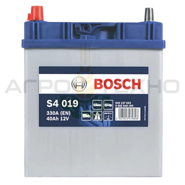 Bosch 40, Bosch S4 019, акумулятор Bosch S4 019, купити акумулятор Bosch S4 019, акумулятор Bosch 40, купити акумулятор Bosch 50, Бош 50, акумулятор Бош 40, купити акумулятор Бош 40, Bosch 40 330