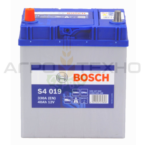 Bosch 40 Ah 330 A / S4 019