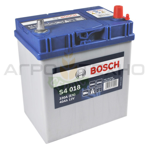 Bosch 40 Ah 330 A / S4 018 Bosch 40 Ah 330 A / S4 018