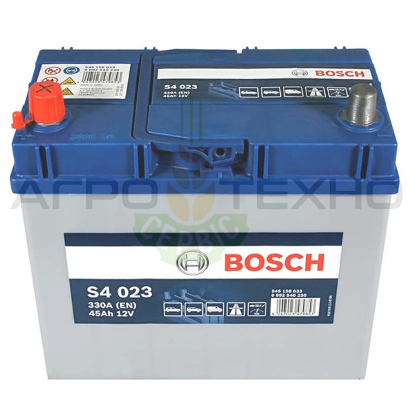 Bosch 45 Ah 330 A / S4 023 Bosch 45, Bosch S4 023, акумулятор Bosch S4 023, купити акумулятор Bosch S4 023, акумулятор Bosch 45, купити акумулятор Bosch 45, Бош 45, акумулятор Бош 45, купити акумулятор Бош 45, Bosch 45 330