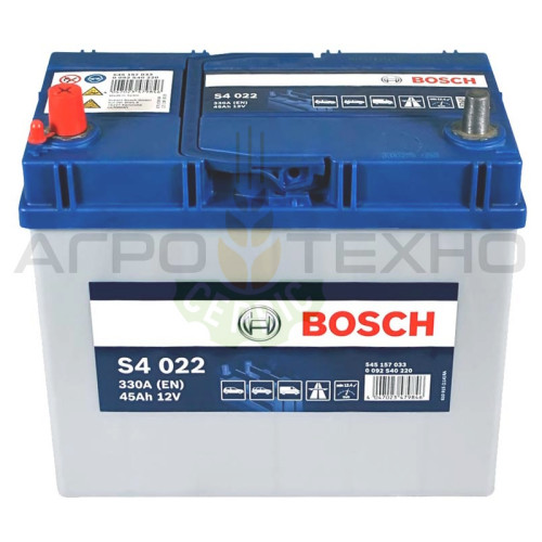 Bosch 45 Ah 330 A / S4 022 Bosch 45 Ah 330 A / S4 022