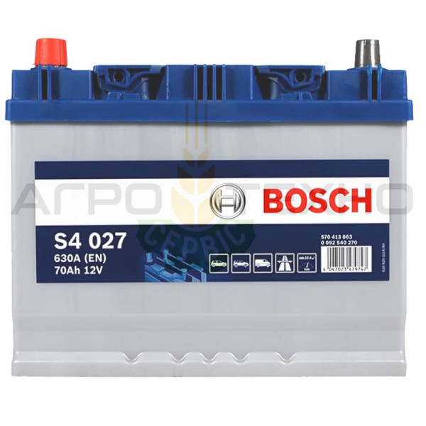 Bosch 70 Ah 630 A / S4 027 Bosch 70, Bosch S4 027, акумулятор Bosch S4 027, купити акумулятор Bosch S4 027, акумулятор Bosch 70, купити акумулятор Bosch 70, Бош 70, акумулятор Бош 70, купити акумулятор Бош 70, Bosch 70 630