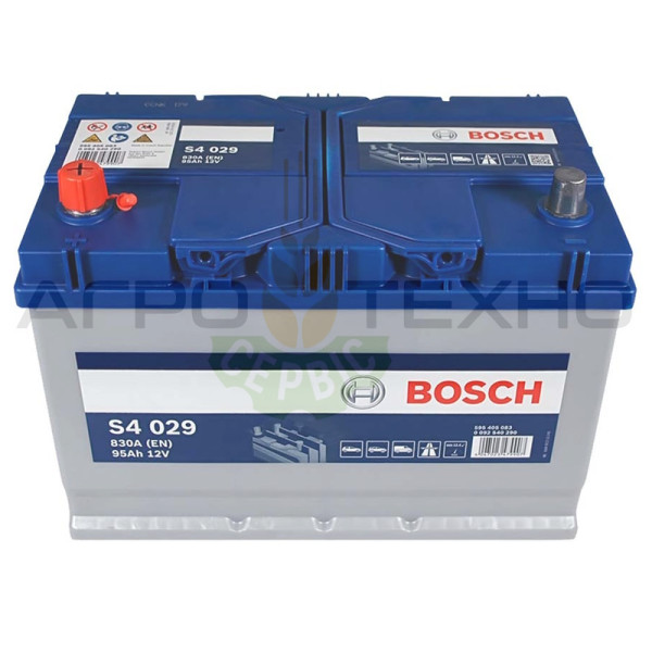 Bosch 95 Ah 830 A / S4 029 Bosch 95, Bosch S4 029, акумулятор Bosch S4 029, купити акумулятор Bosch S4 029, акумулятор Bosch 95, купити акумулятор Bosch 95, Бош 95, акумулятор Бош 95, купити акумулятор Бош 95, Bosch 95 830