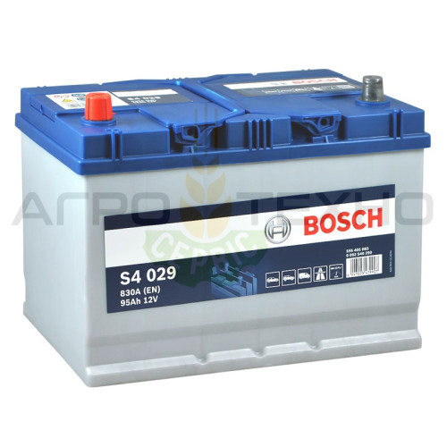 Bosch 95 Ah 830 A / S4 029 Bosch 95 Ah 830 A / S4 029
