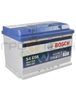 Bosch 70 Ah 760 A EFB / S4 E08 Bosch 70 Ah 760 A EFB / S4 E08