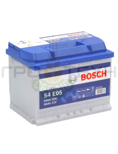 Bosch 60 Ah 640 A EFB / S4 E05 Bosch 60 Ah 640 A EFB / S4 E05