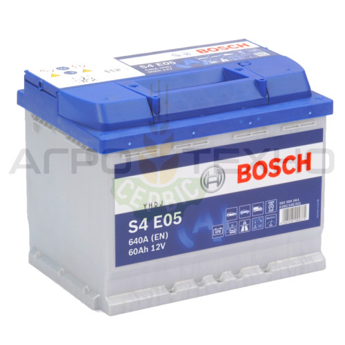 Bosch 60 Ah 640 A EFB / S4 E05