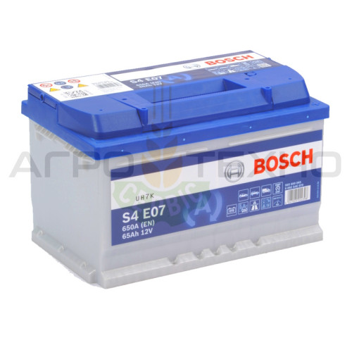 Bosch 65 Ah 650 A EFB / S4 E07