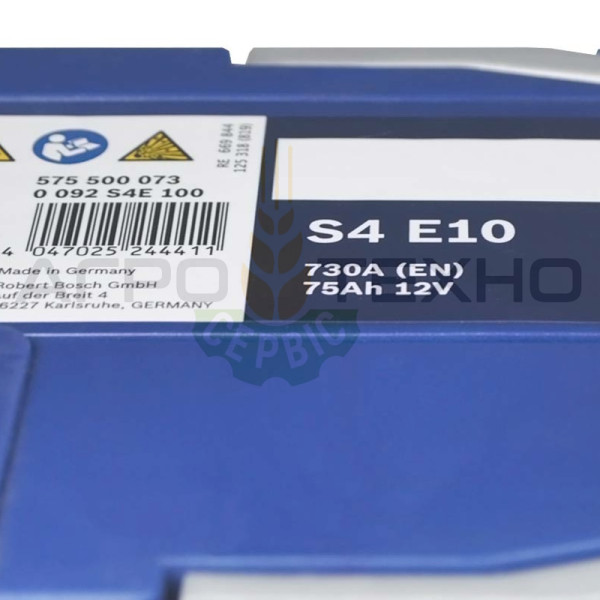 Bosch 75 Ah 730 A EFB / S4 E10 Bosch 75 EFB, Bosch S4 E10, акумулятор Bosch S4 E10, купити акумулятор Bosch S4 E10, акумулятор Bosch 75 EFB, купити акумулятор Bosch 75 EFB, Бош 75 EFB, акумулятор Бош 75 EFB, купити акумулятор Бош 75 EFB, Bosch 75 730