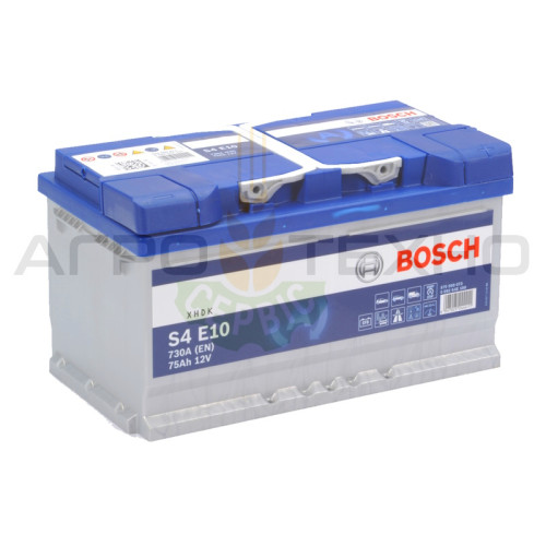 Bosch 75 Ah 730 A EFB / S4 E10 Bosch 75 Ah 730 A EFB / S4 E10