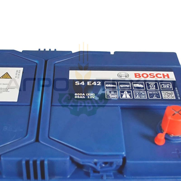 Bosch 85 Ah 800 A EFB / S4 E42 Bosch 85 EFB, Bosch S4 E42, акумулятор Bosch S4 E42, купити акумулятор Bosch S4 E42, акумулятор Bosch 85, купити акумулятор Bosch 85, Бош 85, акумулятор Бош 85, купити акумулятор Бош 85, Bosch 85 800