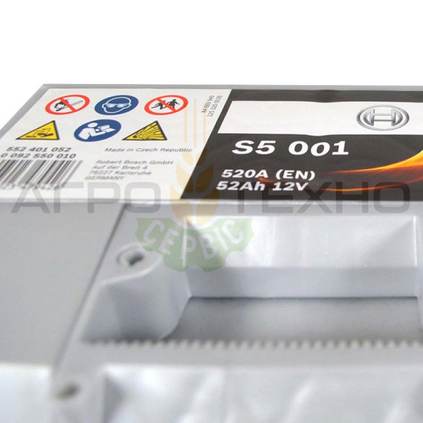 Bosch 52, Bosch S5 001, акумулятор Bosch S5 001, купити акумулятор Bosch S5 001, акумулятор Bosch 52, купити акумулятор Bosch 52, Бош 52, акумулятор Бош 52, купити акумулятор Бош 52, Bosch 52 520