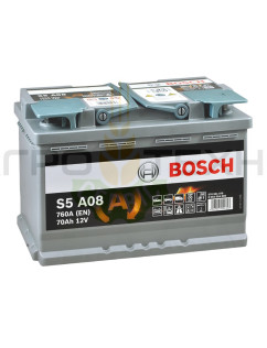 Bosch 70 Ah 760 A AGM / S5 A08 Bosch 70 Ah 760 A AGM / S5 A08