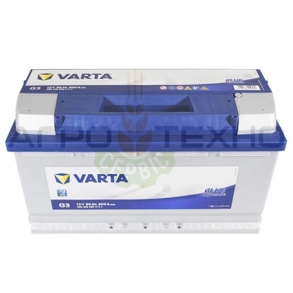 Varta 95 Ah 800 A / G3 Varta 95, Varta G3, акумулятор Varta G3, купити акумулятор Varta G3, акумулятор Varta 95, купити акумулятор Varta 95, Варта 95, акумулятор Варта 95, купити акумулятор Варта 95, Varta 95 800