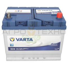 Varta 70 Ah 630 A / E23