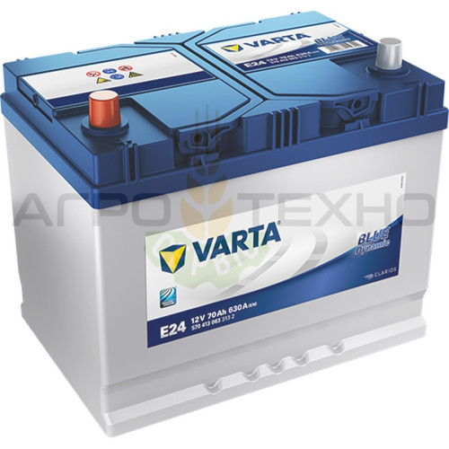 Varta 70 Ah 630 A / E24 Varta 70 Ah 630 A / E24