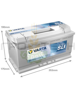 Varta 100 Ah 830 A / H3 Varta 100 Ah 830 A / H3