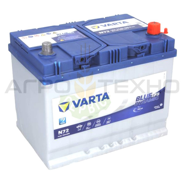 VARTA 72 AH 760 A EFB / N72 Varta 72 EFB, Varta N72, акумулятор Varta N72, купити акумулятор Varta N72, акумулятор Varta 72 EFB, купити акумулятор Varta 72 EFB, Варта 72 EFB, акумулятор Варта 72 EFB, купити акумулятор Варта 72 EFB, Varta 72 EFB