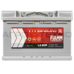 Fiamm 80 Ah 730A / L3 80P