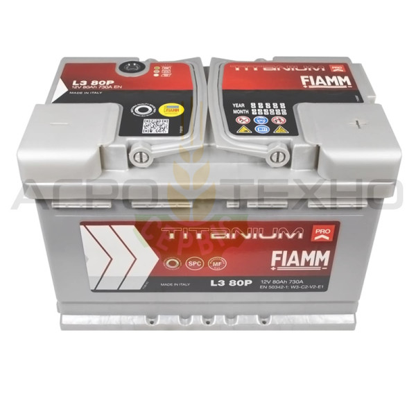 Fiamm 80, Fiamm 80 730, акумулятор Fiamm 80, акб Fiamm, акумулятори Fiamm, Fiamm 80, Фіам 80, акумулятор Фіамм