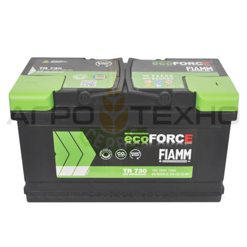 Fiamm 75 Ah 730A AFB / TR730 Fiamm 75 Ah 730A AFB / TR730