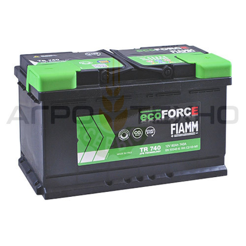 Fiamm 80 Ah 740A AFB / TR740