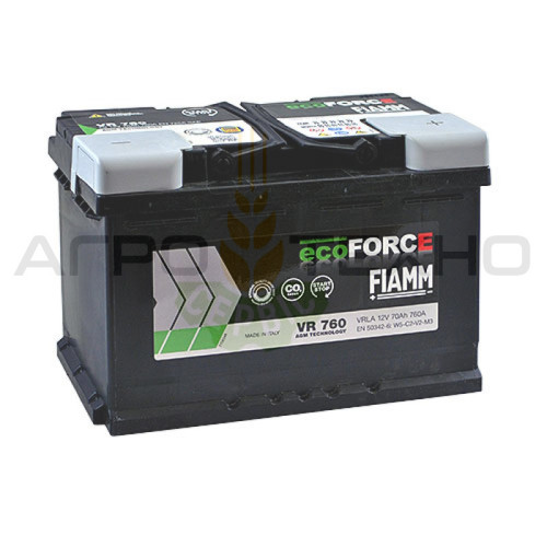 Fiamm AGM 70Ah 760A / VR760 Fiamm AGM 70Ah 760A / VR760