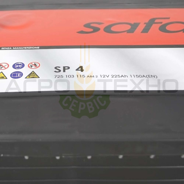 Safa 225 Ah 1150 A / SP4 Safa 225, Safa SP4, акумулятор Safa 225, купити акумулятор Safa 225, акумулятор Safa 225 Ah, купити акумулятор Safa 225, Сафа 225, акумулятор Сафа 225, купити акумулятор Сафа 225, Safa 225 1150