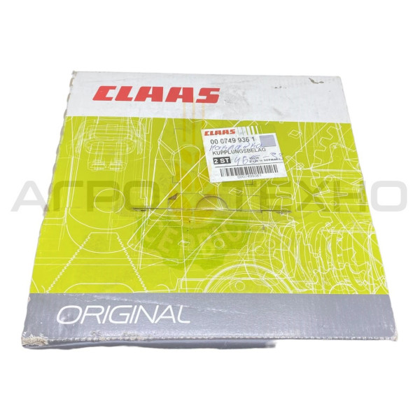 749936 - Накладка фрикційна Claas / Original