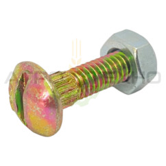 H125890/H125892 - Гвинт + гайка John Deere / Alpha Parts