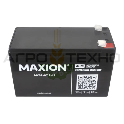 MAXION 12V 7Ah - Акумуляторна батарея / AGM MAXION 12V 7Ah - Акумуляторна батарея / AGM