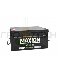MAXION 12V 200Ah - Акумуляторна батарея / AGM MAXION 12V 200Ah - Акумуляторна батарея / AGM