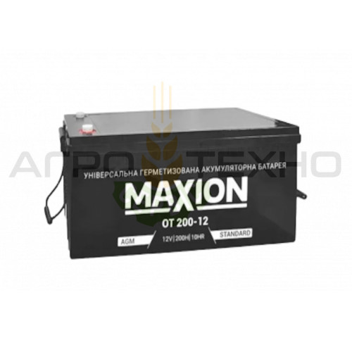 MAXION 12V 200Ah - Акумуляторна батарея / AGM