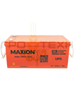MAXION 12V 210Ah - Акумуляторна батарея / GEL