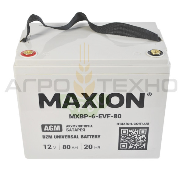 Акумулятор 12-80, акумулятор 12V 80Ah, акумулятор для інвертора, купити акумулятор гелевий, акб 12V 80Ah, MAXION 12V 80Ah AGM