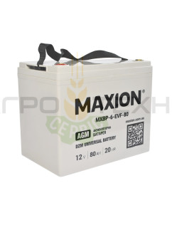 MAXION 12V 80Ah - Акумуляторна батарея DZM / AGM