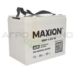 MAXION 12V 80Ah - Акумуляторна батарея DZM / AGM