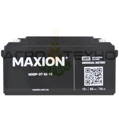 MAXION 12V 65Ah - Акумуляторна батарея / AGM
