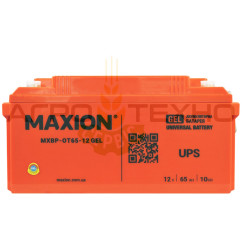 MAXION 12V 65Ah - Акумуляторна батарея / GEL