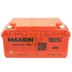 MAXION 12V 65Ah - Акумуляторна батарея / GEL