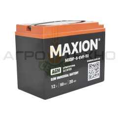 MAXION 12V 50Ah - Акумуляторна батарея DZM / AGM